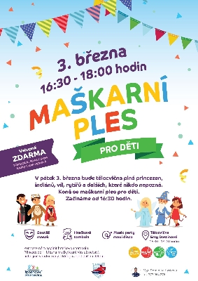 Maškarní ples pro děti